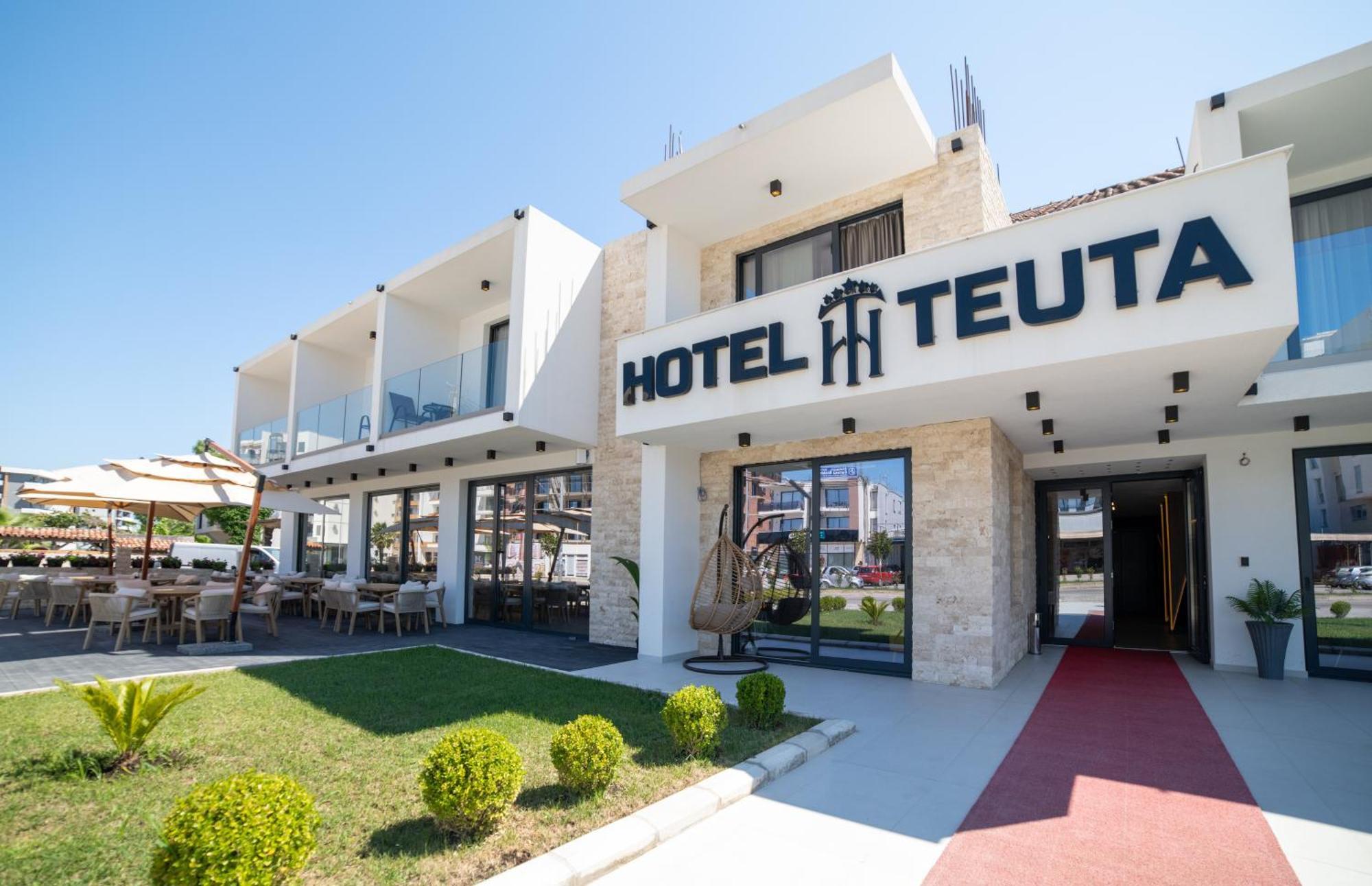 Hotel Teuta Улцин Екстериор снимка